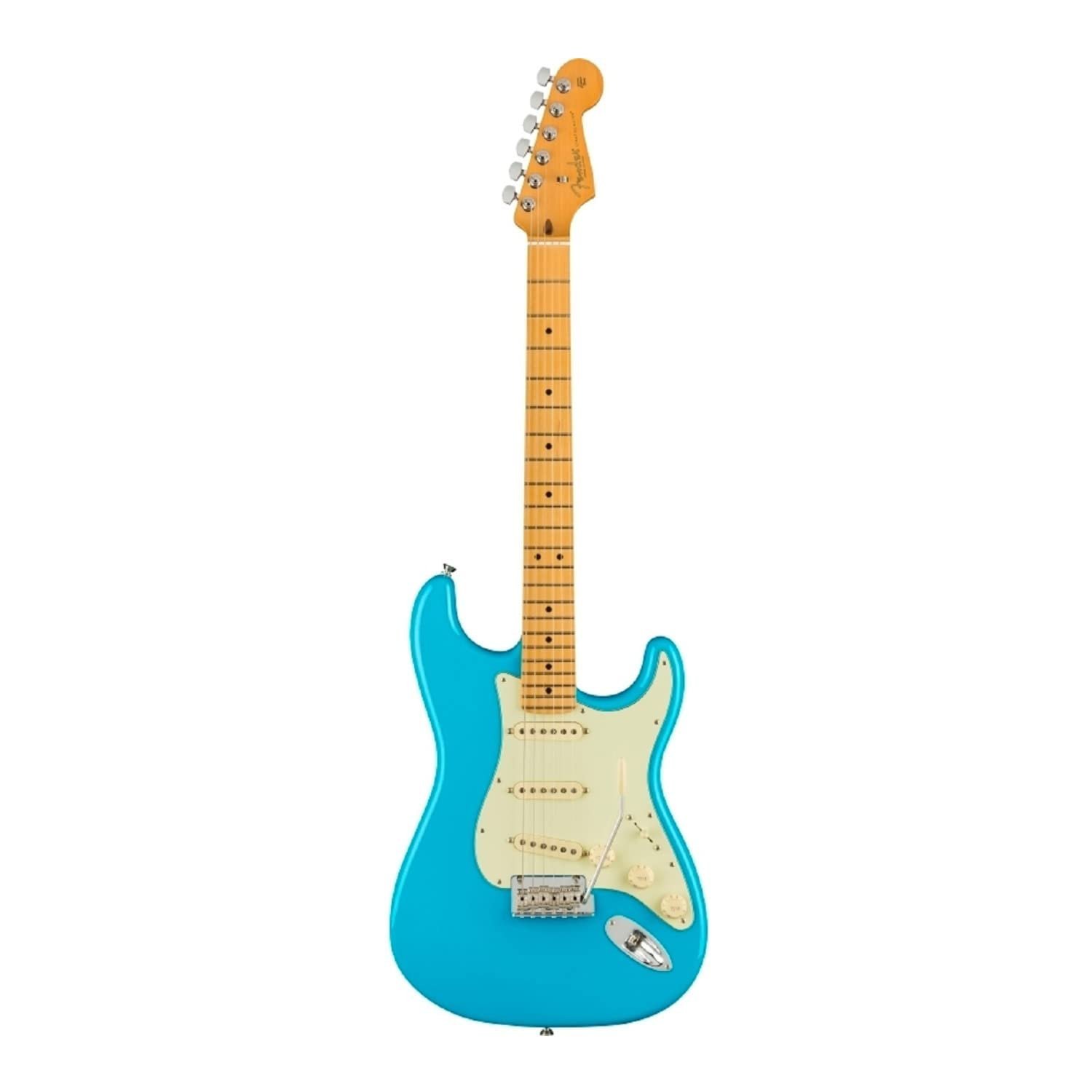 Fender Electric Guitar AM Pro II Strat Maple Miami Blue 113902719