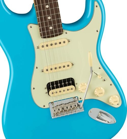 113910719-3-1.jpg Fender Electric Guitar AM Pro II Strat HSS Miami Blue 113910719