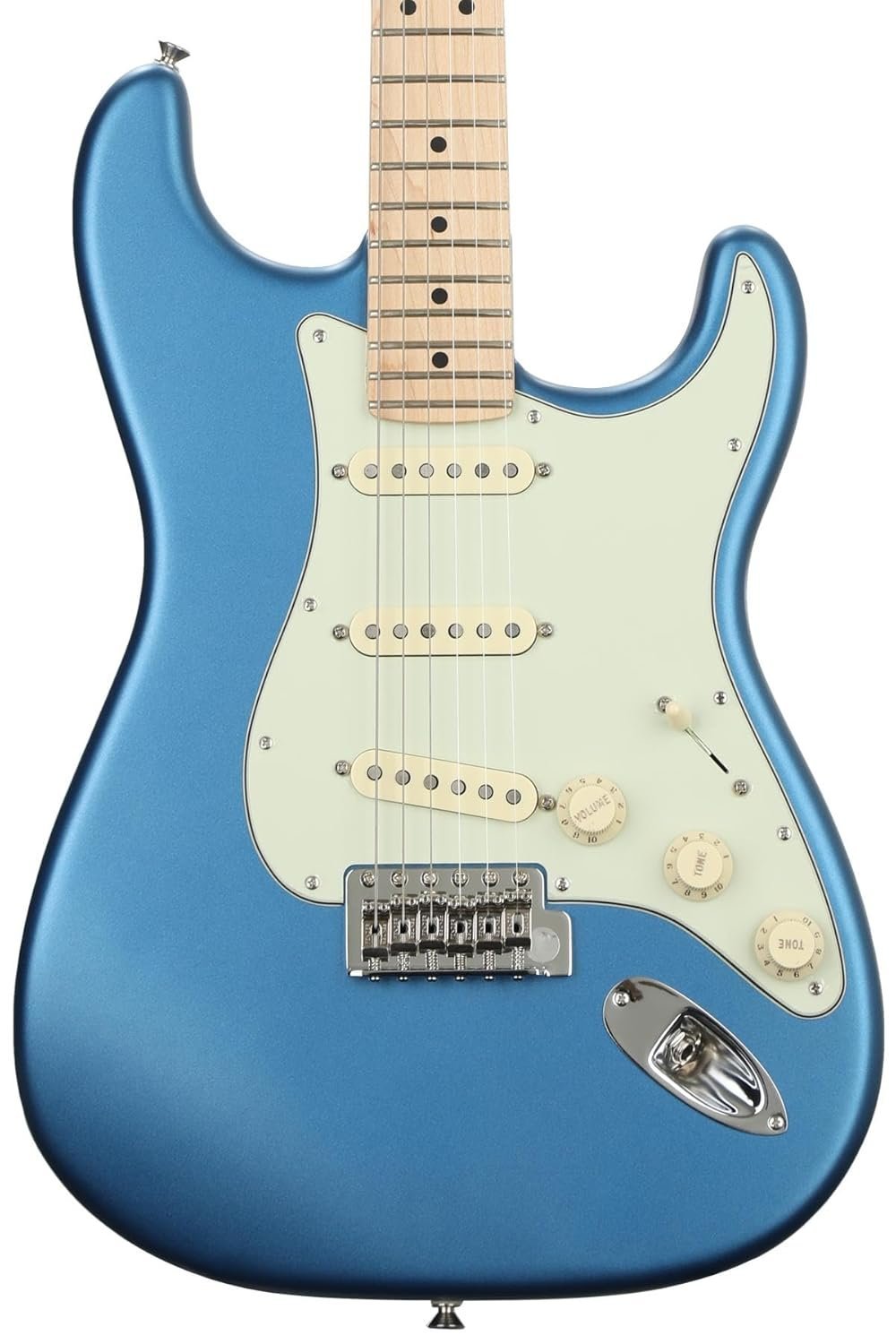 Fender Electric Guitar AM Performer Strat Maple Satin Lake Placid Blue 114912302