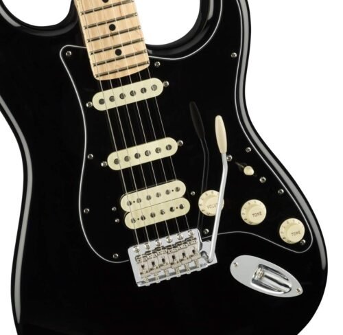 Fender Electric Guitar AM Performer Strat HSS Maple Black 114922306