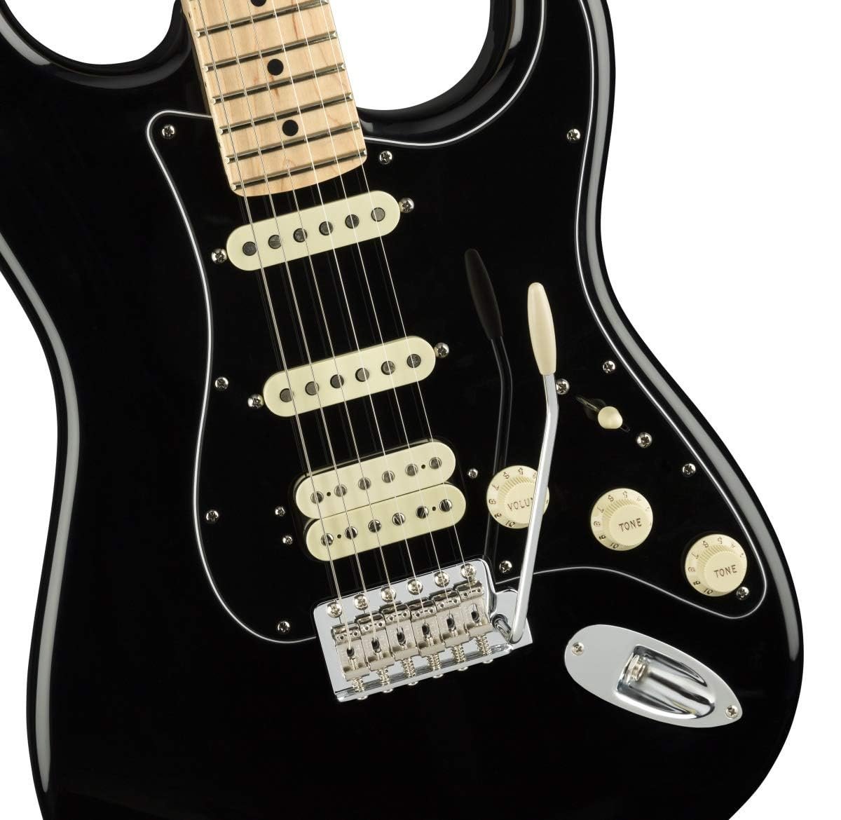 Fender Electric Guitar AM Performer Strat HSS Maple Black 114922306