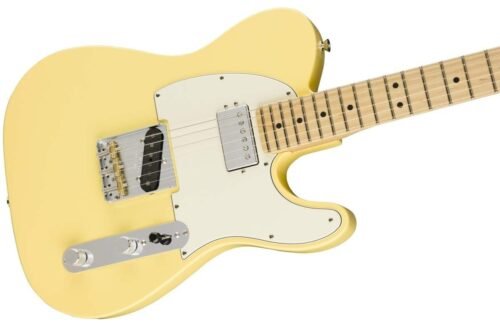 Fender Electric Guitar AM Performer Tele Humbucking Maple Vintage White 115122341