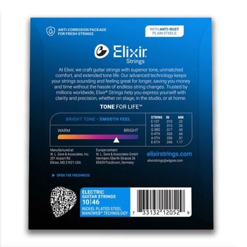 12052-elixir-2.jpg Elixir 12052 Nanoweb Electric Guitar Strings - .010-.046 Light