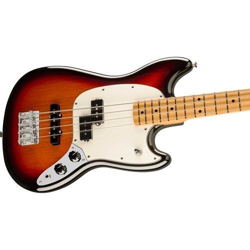 140492500-3.jpg Fender Player II Mustang Bass PJ 3 Colour Sunburst Maple Fingerboard 140492500