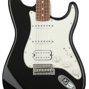 144523506.jpg Fender Player Stratocaster HSS Pau Ferro Fretboard Electric Guitar - Black 144523506