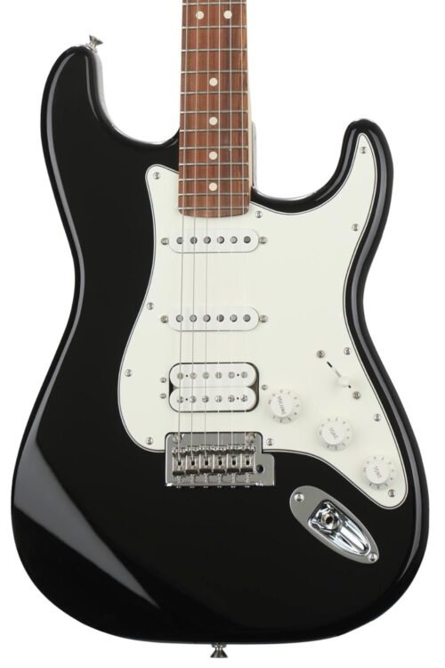 Fender Player Stratocaster HSS Pau Ferro Fretboard Electric Guitar - Black 144523506