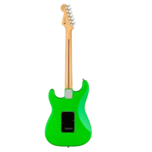 Fender  Limited Edition Electric Guitar Player Strat Ebony Neon Green 144612533