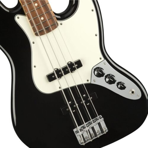Fender Player Jazz Bass Pau Ferro Fingerboard 4-String Bass Guitar 0149903506 - Black