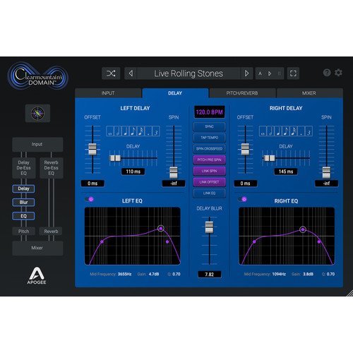 Apogee Electronics Clearmountain's Domain FX Signal Chain Plug-In
