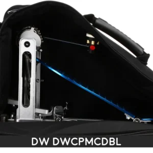 DW MFG Series Machined Chain Drive Single Pedal w/ Bag, Blue Edition