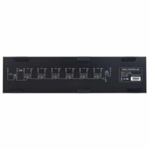 MOOER-L6-MKII Pedal Controller / Loop Switcher with 6 Loops & Built-In Tuner