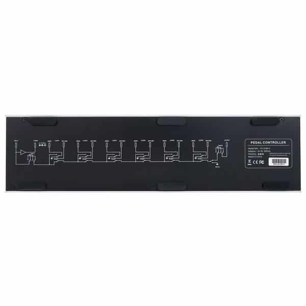 MOOER-L6-MKII Pedal Controller / Loop Switcher with 6 Loops & Built-In Tuner