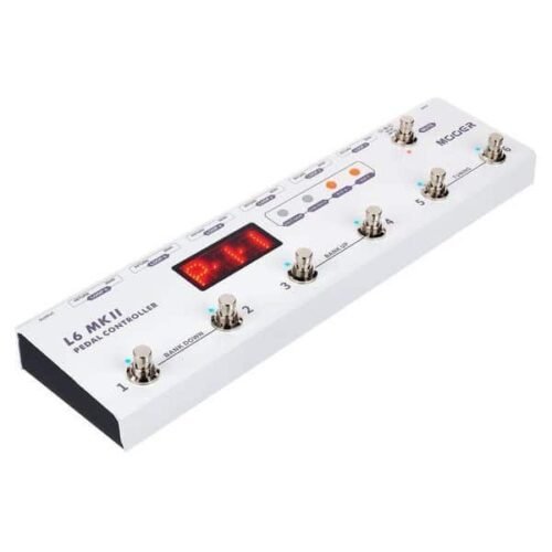 MOOER-L6-MKII Pedal Controller / Loop Switcher with 6 Loops & Built-In Tuner
