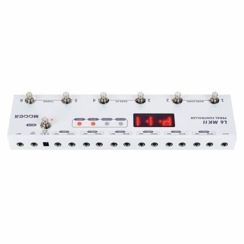 MOOER-L6-MKII Pedal Controller / Loop Switcher with 6 Loops & Built-In Tuner
