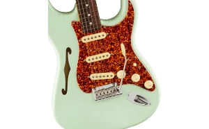 Fender Limited Edition American Professional II Stratocaster Thinline Rosewood Trans Surf Green 171010735 Fender Limited Edition American Professional II Stratocaster Thinline Rosewood Trans Surf Green 171010735