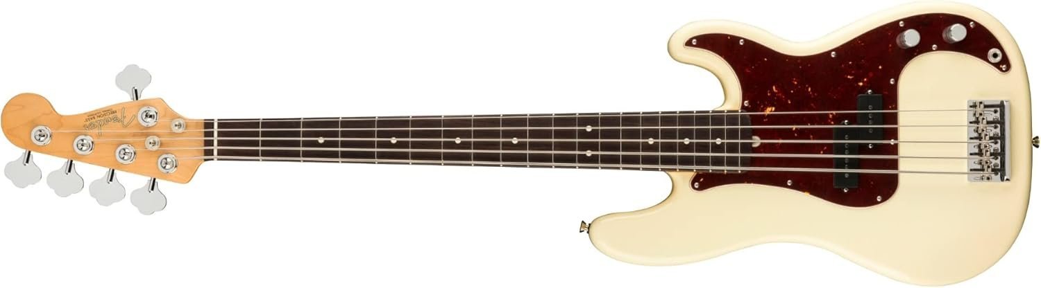 193960705-2-2.jpg Fender Bass Guitar American Pro II Precision Bass V Rosewood Olympic White 193960705