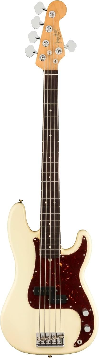 Fender Bass Guitar American Pro II Precision Bass V Rosewood Olympic White 193960705