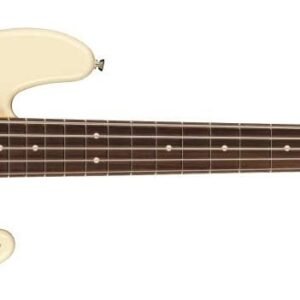 Fender American Professional II 5-String Jazz Bass, Olympic White, Rosewood Fingerboard 193990705