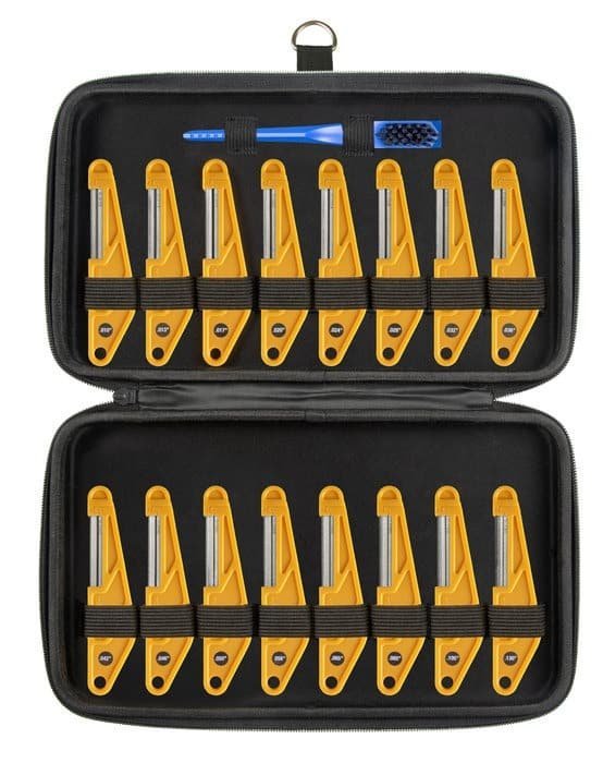Music Nomad MN676 16-piece Diamond Coated Nut File Complete Shop Set