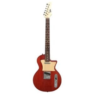 Newen  Frizz Style Electric Guitar Made In Argentina, Red Wood