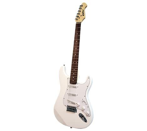 Newen Stratocaster Style Electric Guitar Made In Argentina, White