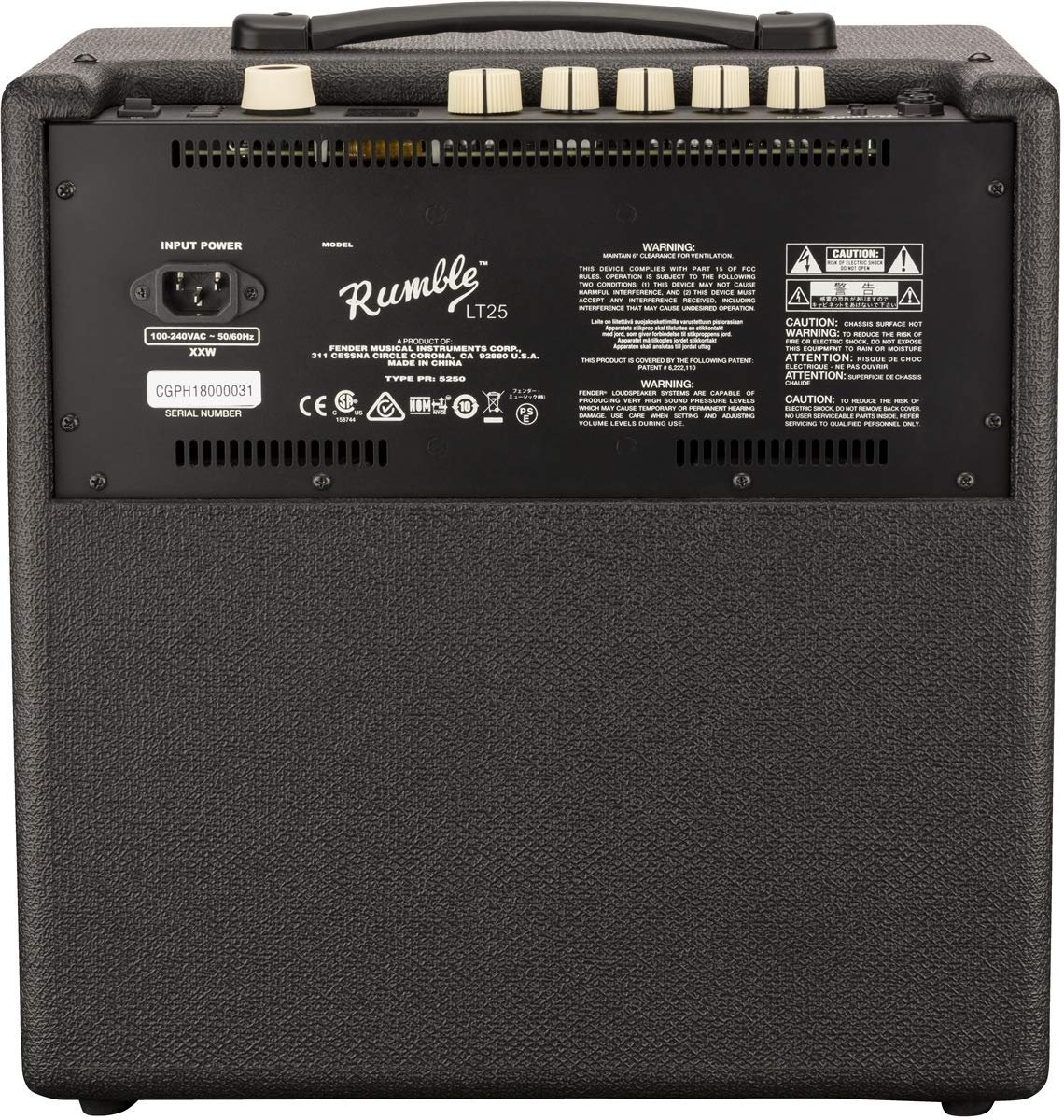 Fender Bass Amp Rumble LT25 2270104000
