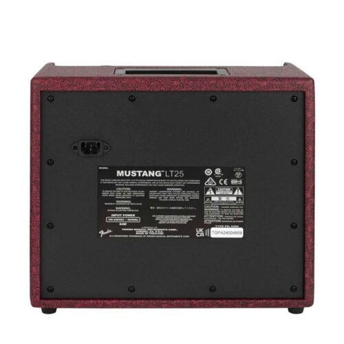 Fender Mustang LT25 25-Watt Guitar Amplifier 2311104061 - Wine Red