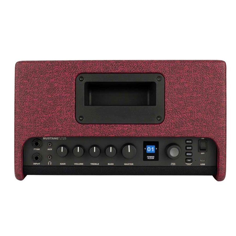 Fender Mustang LT25 25-Watt Guitar Amplifier 2311104061 - Wine Red