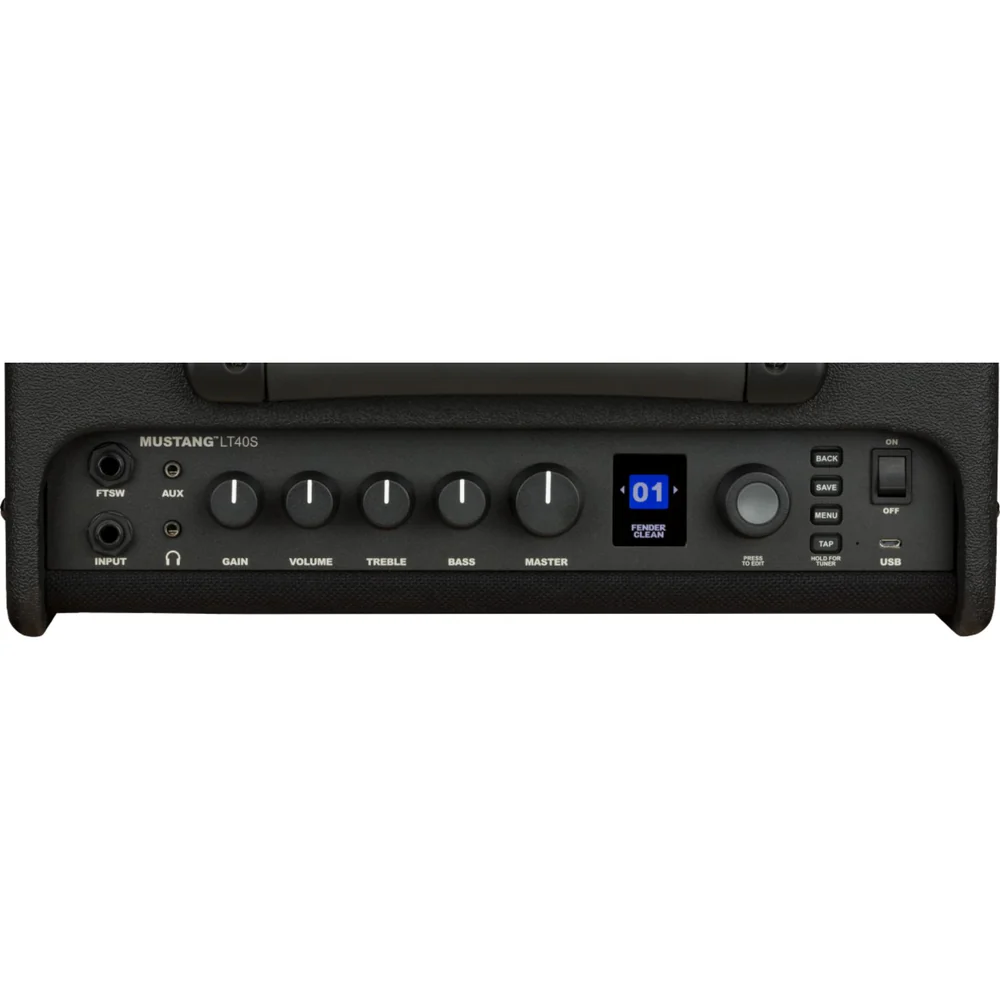 2311404000-4.webp Fender Mustang LT40S 40 Watt Combo Guitar Amplifier