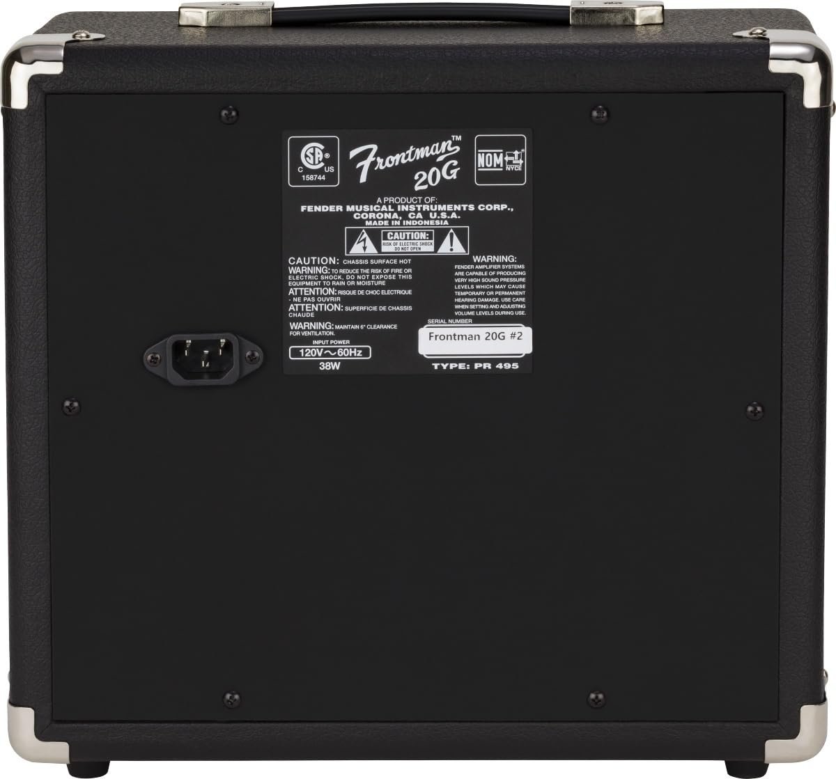 Fender Guitar Amp Frontman 20G 2311504900