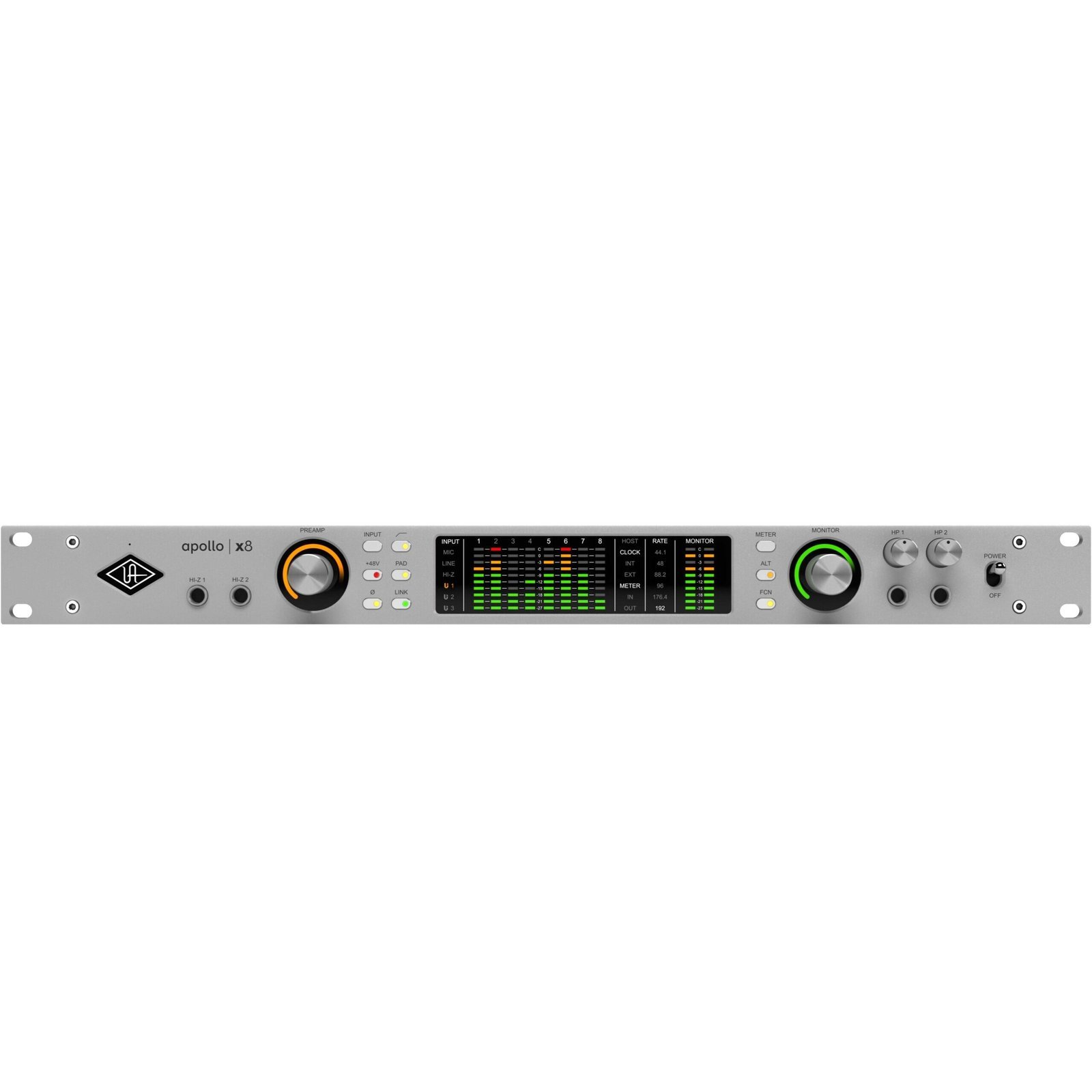 Universal Audio APX8G2-ESS Apollo x8 Gen 2 ESS (Rack/TB3/MAC/WIN)