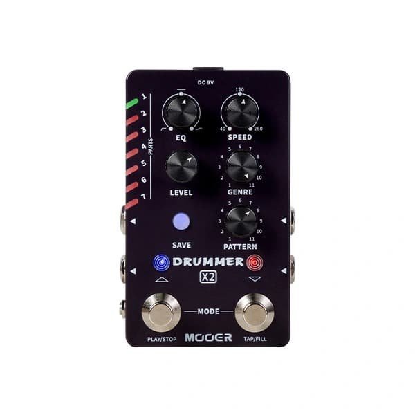 Mooer Drummer X2 Drum Machine Pedal