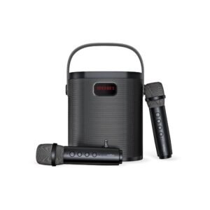2Mic-GrooveBox.jpg FINGERS 2Mic-GrooveBox Portable Speaker with 2 Wireless Mics