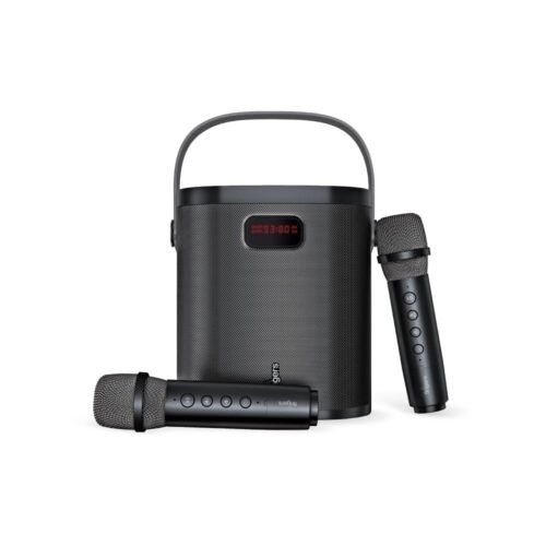 2Mic-GrooveBox.jpg FINGERS 2Mic-GrooveBox Portable Speaker with 2 Wireless Mics