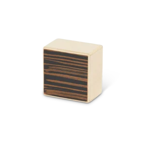 Natal WSK-SQ-E Square Wood Shaker IN Ebony