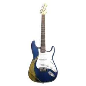 31-eSwpp7iL.jpg NEWEN Relic Stratocaster Style Electric Guitar Made in Argentina, White Oak, Blue