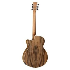 Tanglewood DBTDEB 6-Strings Discovery Exotic Dreadnaught Ebony Acoustic Guitar