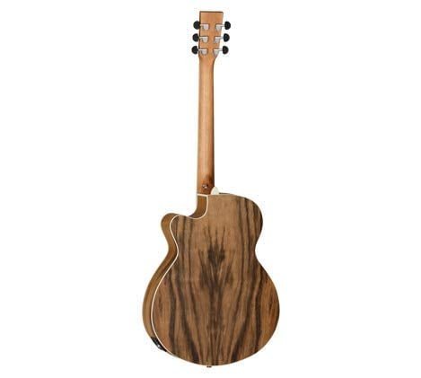 Tanglewood DBTDEB 6-Strings Discovery Exotic Dreadnaught Ebony Acoustic Guitar