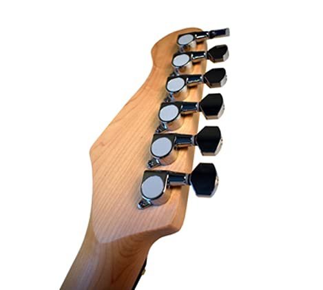 319CgccIXES-1.jpg Newen Stratocaster Style Electric Guitar Made In Argentina, Natural