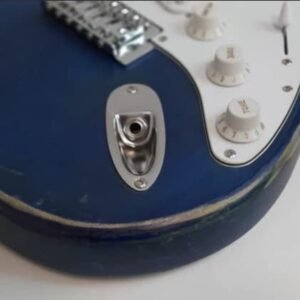 31CaY6PpnrL.jpg NEWEN Relic Stratocaster Style Electric Guitar Made in Argentina, White Oak, Blue