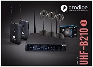 Prodipe Wireless Microphone System (UHF B210 DSP Duo Pack AL21)