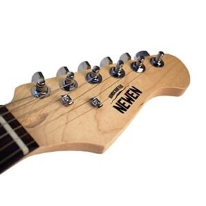 Newen Stratocaster Style Electric Guitar Made In Argentina, Red Wood
