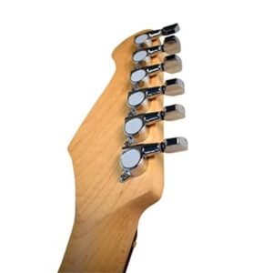 Newen Stratocaster Style Electric Guitar Made In Argentina, Red Wood