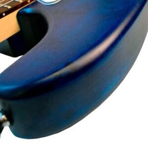 31WSzMFBtbS-1.jpg Newen Stratocaster Style Electric Guitar Made In Argentina, Blue Wood