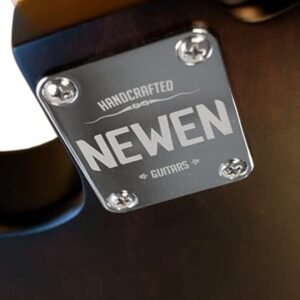 NEWEN Telecaster Style Electric Guitar Made in Argentina, Dark Wood