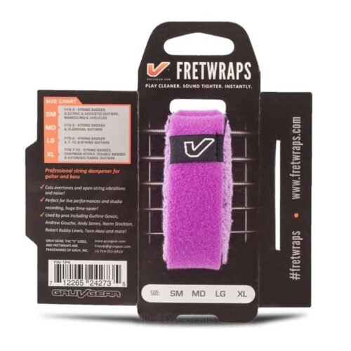 Gruv Gear FretWraps HD "Gem" 1-Pack (Purple, Small)