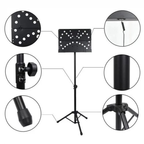 Hebikuo PA520 High-end Foldable Music Stand