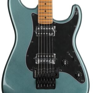 Fender Squier Contemporary Strat FR HH Maple Gunmetal Metallic 370240568