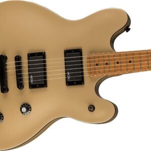 Fender Squier Contemporary Active Starcaster Roasted Maple Neck Shoreline Gold 370471544
