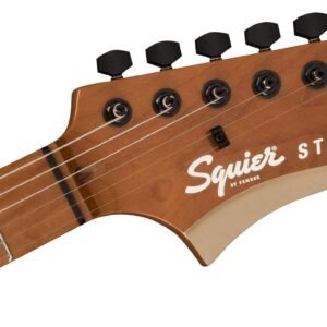 Fender Squier Contemporary Active Starcaster Roasted Maple Neck Shoreline Gold 370471544